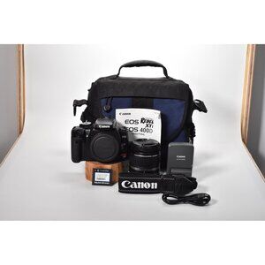 Canon EOS Digital Rebel XTi 400D DSLR 10.1MP EF-S 18-55mm Canon Lens 2GB CF Card